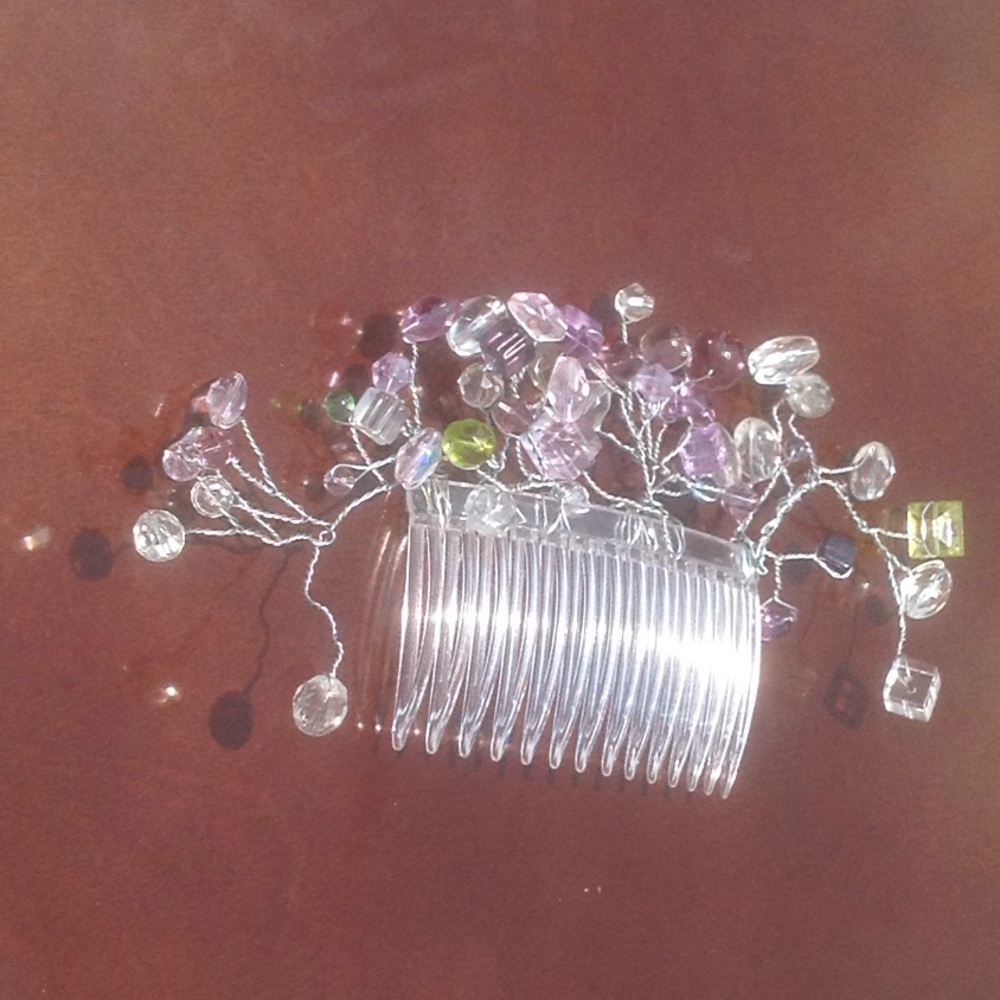 Purple If You Please Hair comb